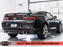 Load image into Gallery viewer, AWE Tuning 16-19 Chevrolet Camaro SS Axle-Back Exhaust - Track Edition (Quad Chrome Silver Tips)