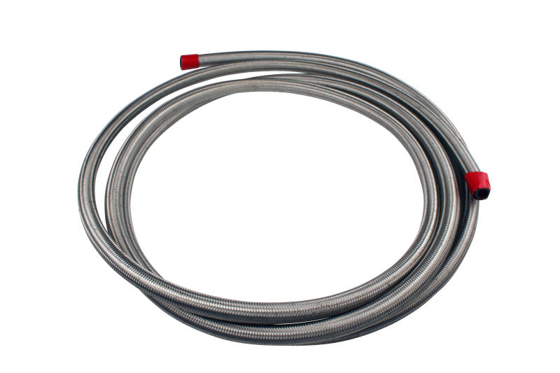 Aeromotive SS Braided Fuel Hose - AN-08 x 12ft