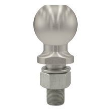 Load image into Gallery viewer, Curt 2-5/16in Trailer Ball (1in x 2-1/8in Shank 7500lbs Stainless Packaged)