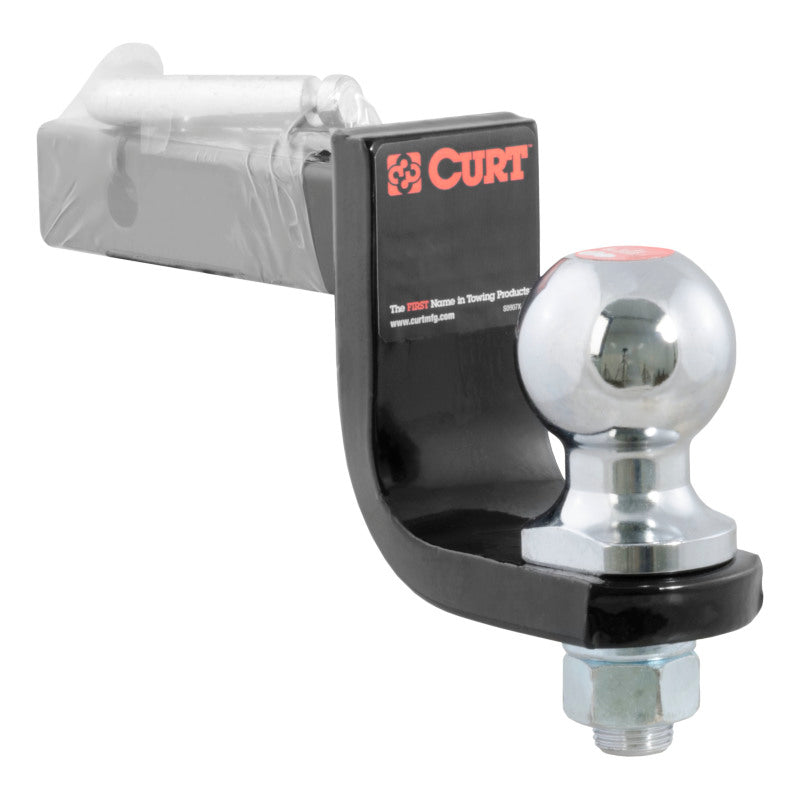 Curt Towing Starter Kit w/2in Ball (1-1/4in Shank 3500lbs 3-1/4in Drop)