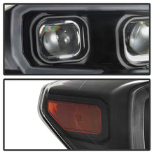 Load image into Gallery viewer, xTune 16-18 Toyota Tacoma SR/SR5 DRL Projector Headlights w/Turn Signal - Blk (PRO-JH-TTA16-SR-BK)