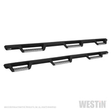 Load image into Gallery viewer, Westin/HDX 17-18 Ford F-250/350 Crew Cab (6.75ft Bed) Stainless Drop Nerf Step Bars - Textured Black