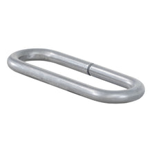 Load image into Gallery viewer, Curt Raw Steel Weld-On Safety Chain Loop (10000lbs Capacity)