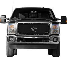 Load image into Gallery viewer, RBP RX-5 Halo Series Studded Frame 1pc. Grille 11-16 Ford Super Duty F250/F350 - Black