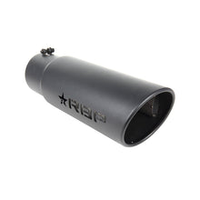 Load image into Gallery viewer, RBP RX-7 High Heat Textured Exhaust Tip Inlet 5in. / Outlet 6in. / Length 18in. - Black