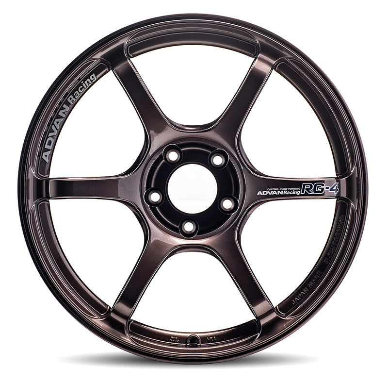 Advan RG-4 18x9.5 +45 5x100 Racing Copper Bronze Wheel