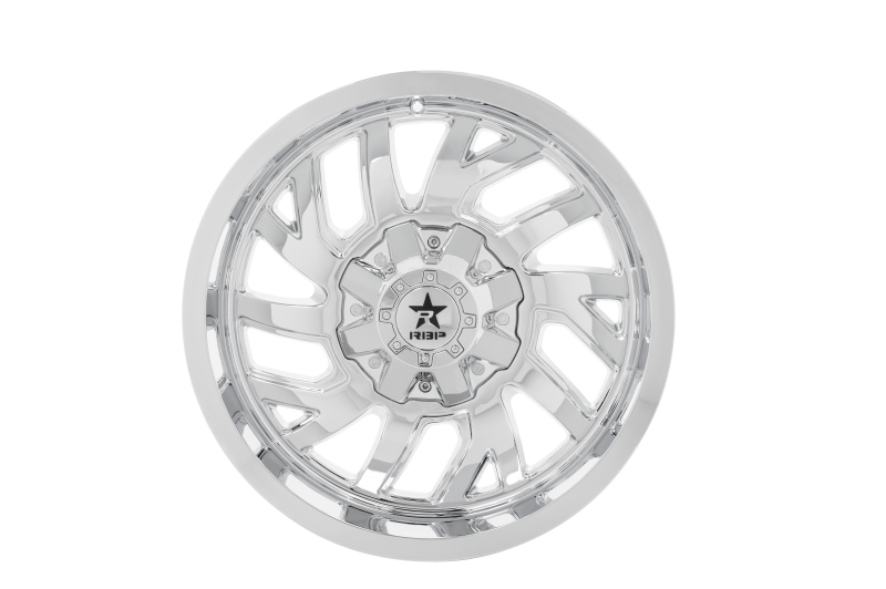 RBP 65R Glock 20x10 8x170 BP / 5 BS -12mm Offset 125mm CB (Hub Centric) Chrome Wheel