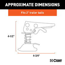 Load image into Gallery viewer, Curt Replacement 2in Posi-Lock Coupler Latch for A-Frame Couplers