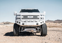 Load image into Gallery viewer, RBP RX-3 Midnight Edition Black LED Bar Grille (Studded) 15-17 Chevy Silverado HD 2500/3500