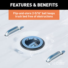 Load image into Gallery viewer, Curt 99-07 Chevrolet Silverado 2500 HD Double Lock Gooseneck Hitch Kit w/Installation Brackets