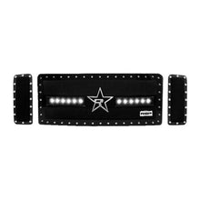 Load image into Gallery viewer, RBP RX-3 Midnight Ed. Black LED Bar Grille (Studded) 08-10 Ford Super Duty F250/F350 (Except Harley)