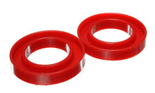 Load image into Gallery viewer, Energy Suspension R1500 2Wd Front Coil Spring Isolator Set - Red