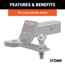 Load image into Gallery viewer, Curt Replacement 1-1/4inSway Control Ball (5/8in x 1-3/4in Shank)