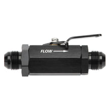 Load image into Gallery viewer, Russell Performance Shutoff Valve -10 AN Male Black Finish