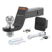 Load image into Gallery viewer, Curt Towing Starter Kit w/2in Ball (2in Shank 7500lbs 4in Drop)