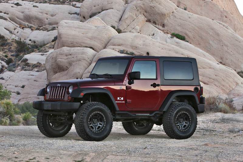 Fabtech 07-18 Jeep JK 2-Door 3in Trail w/Perf Shocks