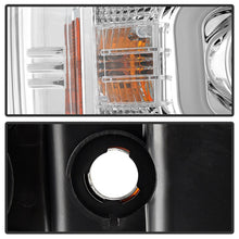 Load image into Gallery viewer, Spyder Chevy Silverado 2014-16 2500 HD Projector Headlights Light Bar DRL Chrm PRO-YD-CSHD14-LBDRL-C