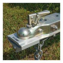 Load image into Gallery viewer, Curt Trailer Coupler Lock for 1-7/8in or 2in Flat Lip Couplers (Grey Aluminum)