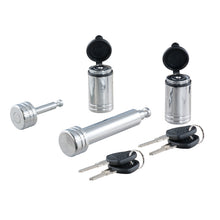 Load image into Gallery viewer, Curt Hitch &amp; Coupler Lock Set (2in Receiver 7/8in Latch)