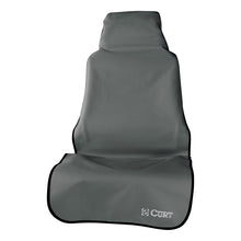 Load image into Gallery viewer, Curt Seat Defender 58in x 23in Removable Waterproof Grey Bucket Seat Cover