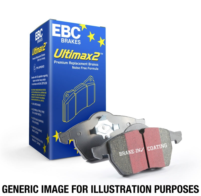 EBC 00-02 Ford Explorer Sport 4.0 2WD (Phenolic PisTons) Ultimax2 Rear Brake Pads