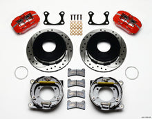 Load image into Gallery viewer, Wilwood Dynapro Low-Profile 11.00in P-Brake Kit Drill-Red Big Ford 2.36in Offset Currie