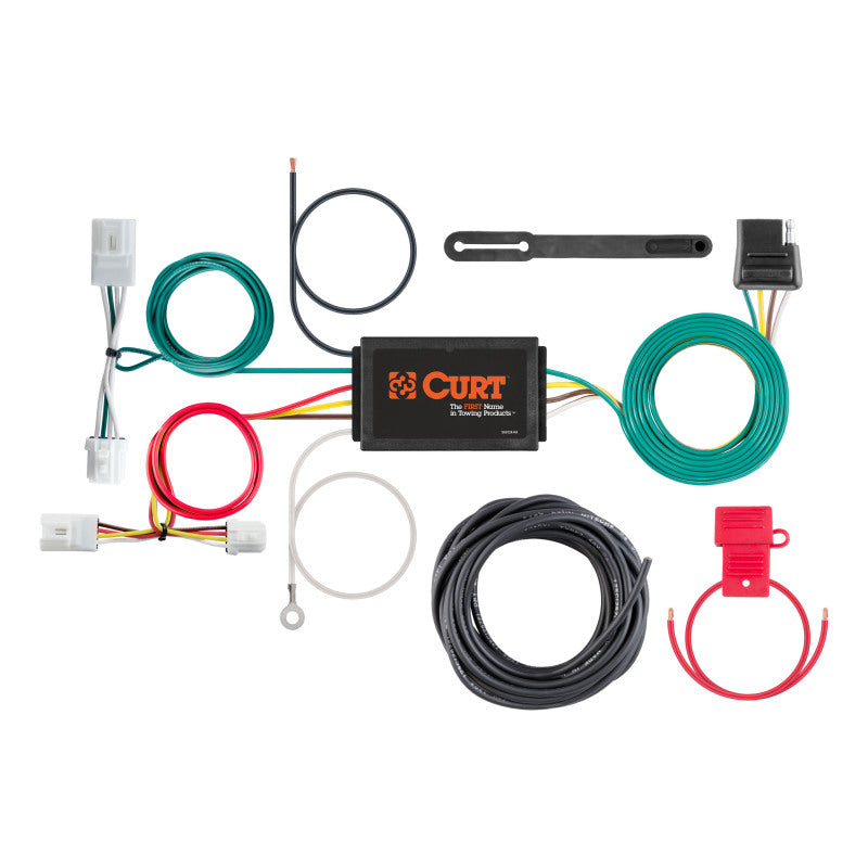 Curt 11-12 Nissan Rogue Custom Wiring Harness (4-Way Flat Output)