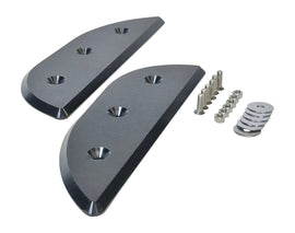 ProTEKt 95-98 Ferrari F355 Bumper Custom Fit Puck Style Front Bumper Skid Plates
