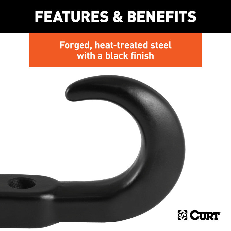 Curt Tow Hook (10000lbs Black)