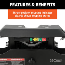 Load image into Gallery viewer, Curt A16 5th Wheel Hitch w/ GM Puck System Legs - 2020 Chevrolet Silverado/GMC Sierra 2500/3500HD