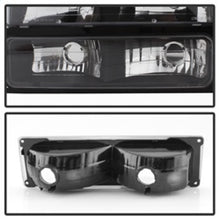 Load image into Gallery viewer, xTune Chevy Suburban 94-98 Headlights w/ Corner &amp; Parking Lights 8pcs Black HD-JH-CCK88-AM-BK-SET