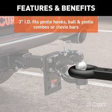 Load image into Gallery viewer, Curt Lunette Eye Drawbar (22000lbs 3in I.D.)