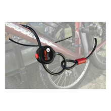 Load image into Gallery viewer, Curt Multi-Use Cable Lock (6ft x 3/8in Cable Vinyl-Coated Braided Steel)