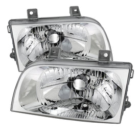 xTune Kia Sportage 98-02 Crystal Headlights Chrome HD-JH-KIASP98-C