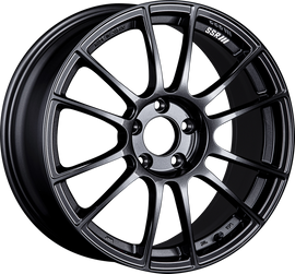 SSR GTX04 18x7.5 5x100 48mm Offset Dark Gunmetal Wheel
