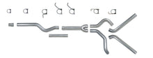 Load image into Gallery viewer, Diamond Eye KIT 4in Catback MFLR REPLACMENT PIPE DUAL AL: 2006-2007.5 CHEVY/GMC 6.6L 2500/3500