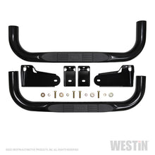 Load image into Gallery viewer, Westin 19-20 Chevy/GMC Silverado/Sierra 1500 Regular Cab E-Series 3 Nerf Step Bars - Black