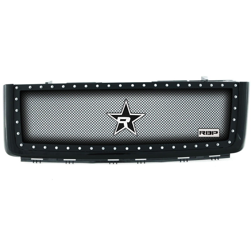 RBP NDX Series All Black Grille 07-13 GMC Sierra 1500