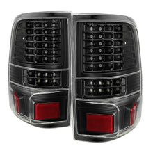 Load image into Gallery viewer, xTune Ford F150 Styleside 04-08 LED Tail Lights Black ALT-JH-FF15004-LED-G2-BK