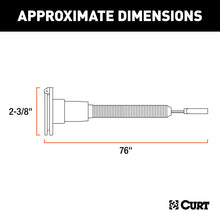 Load image into Gallery viewer, Curt RV Harness - 6 Way Adapter Kit (4-Way Flat Vehicle to 6-Way Round)