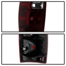 Load image into Gallery viewer, xTune Chevy Avalanche 07-13 OE Style Tail Lights Red Smoked ALT-JH-CAVA07-OE-RSM