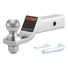 Load image into Gallery viewer, Curt Loaded Ball Mount w/2in Ball (2in Shank 7500lbs 2in Drop)