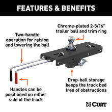 Load image into Gallery viewer, Curt Quick Goose II Gooseneck Hitch