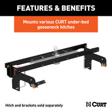 Load image into Gallery viewer, Curt 99-07 Chevrolet Silverado 2500 Under-Bed Gooseneck Installation Brackets