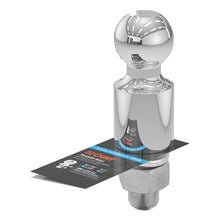 Load image into Gallery viewer, Curt 1-7/8in Trailer Ball (1in x 2-1/8in Shank 2in Rise 3500lbs Chrome)