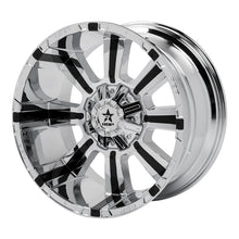 Load image into Gallery viewer, RBP 94R 22x12 5x127/139.7 BP / 4.75 BS -44mm Offset 78mm CB (Hub Centric) Chrome w/Blk Inserts Wheel