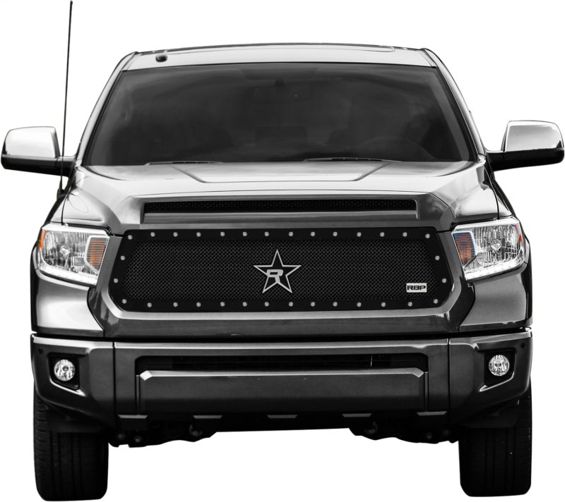 RBP RX-5 Halo Series Studded Frame 1pc. Grille 14-17 Toyota Tundra - Black