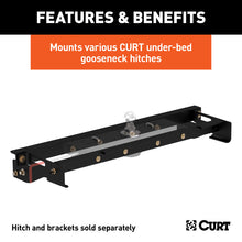 Load image into Gallery viewer, Curt 04-14 Ford F-150 Under-Bed Gooseneck Installation Brackets