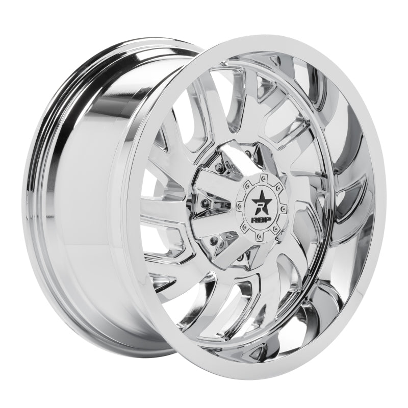 RBP 65R Glock 20x10 5x139.7 BP / 5 BS -12mm Offset 78mm CB (Hub Centric) Chrome Wheel