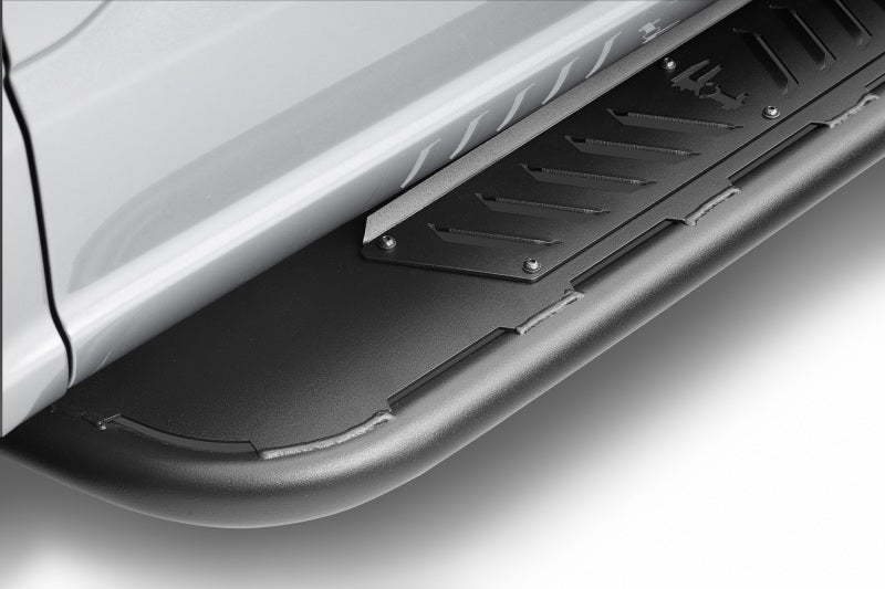 N-FAB 12007-2018 Chevrolet Silverado 1500 Crew Cab Pickup Roan Running Boards - Textured Black